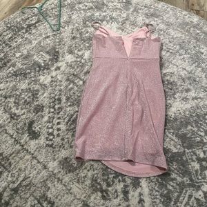 Pink sparkly dress size medium. From Francesca’s
